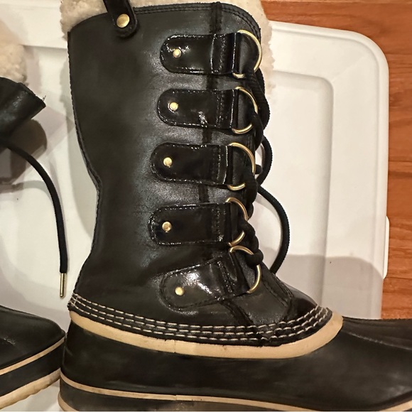 Sorel Joan Of Arctic Tall Boots Black Waterproof NL2392-010 Women's Size 8 US - Picture 11 of 16